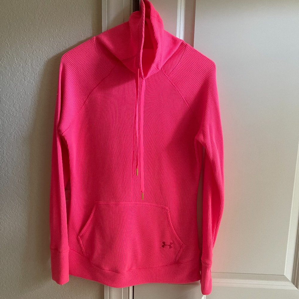 Under Armour Hot pink sweatshirt size small NWT